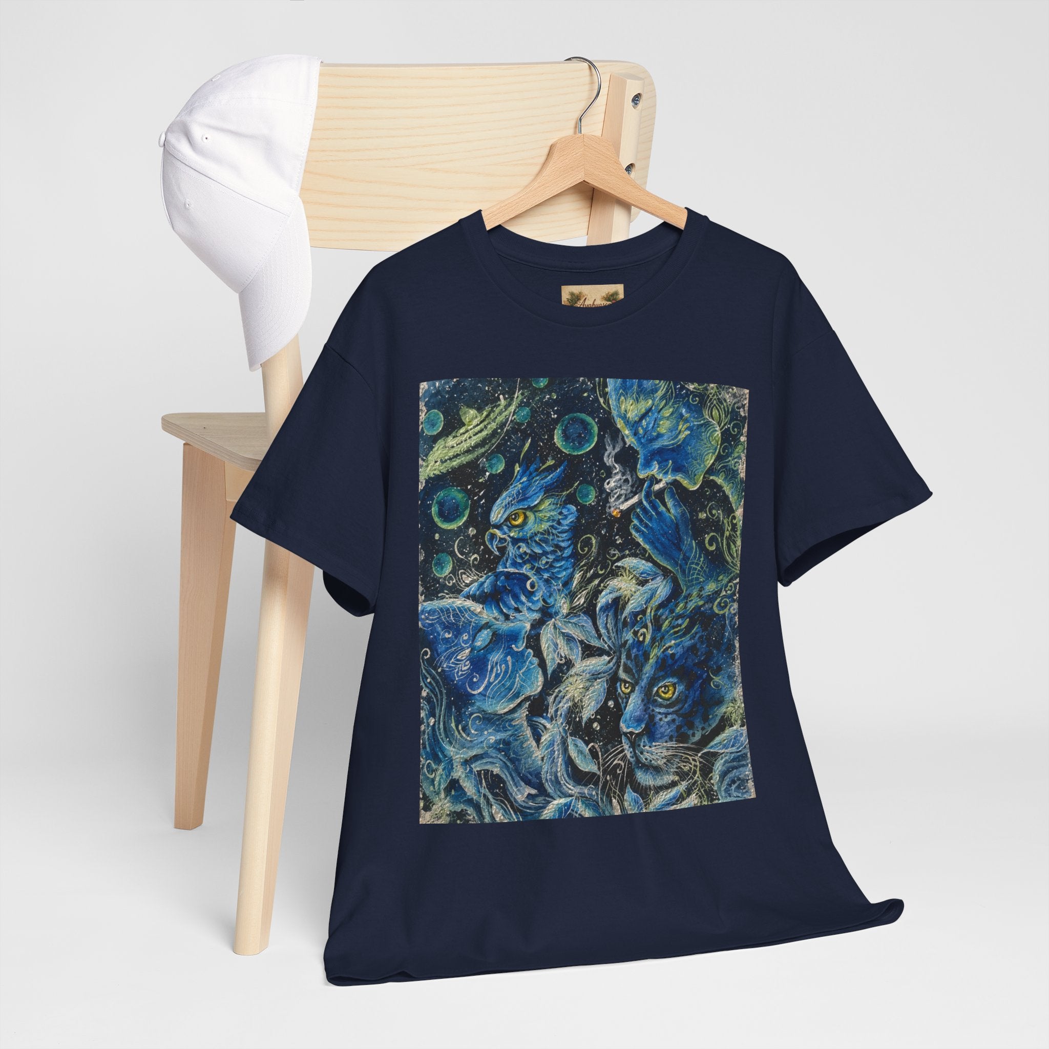 "Ayahuasca — The Vine of Visions. Where the past is remembered, the present revealed, and the foreseen unfolds." T-Shirt