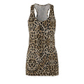 Leopard Print Racerback Dress — Women's Animal Print Summer Dress