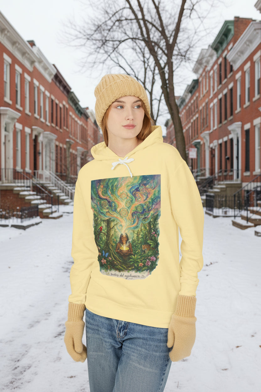 Unisex Lightweight Hooded Sweatshirt
