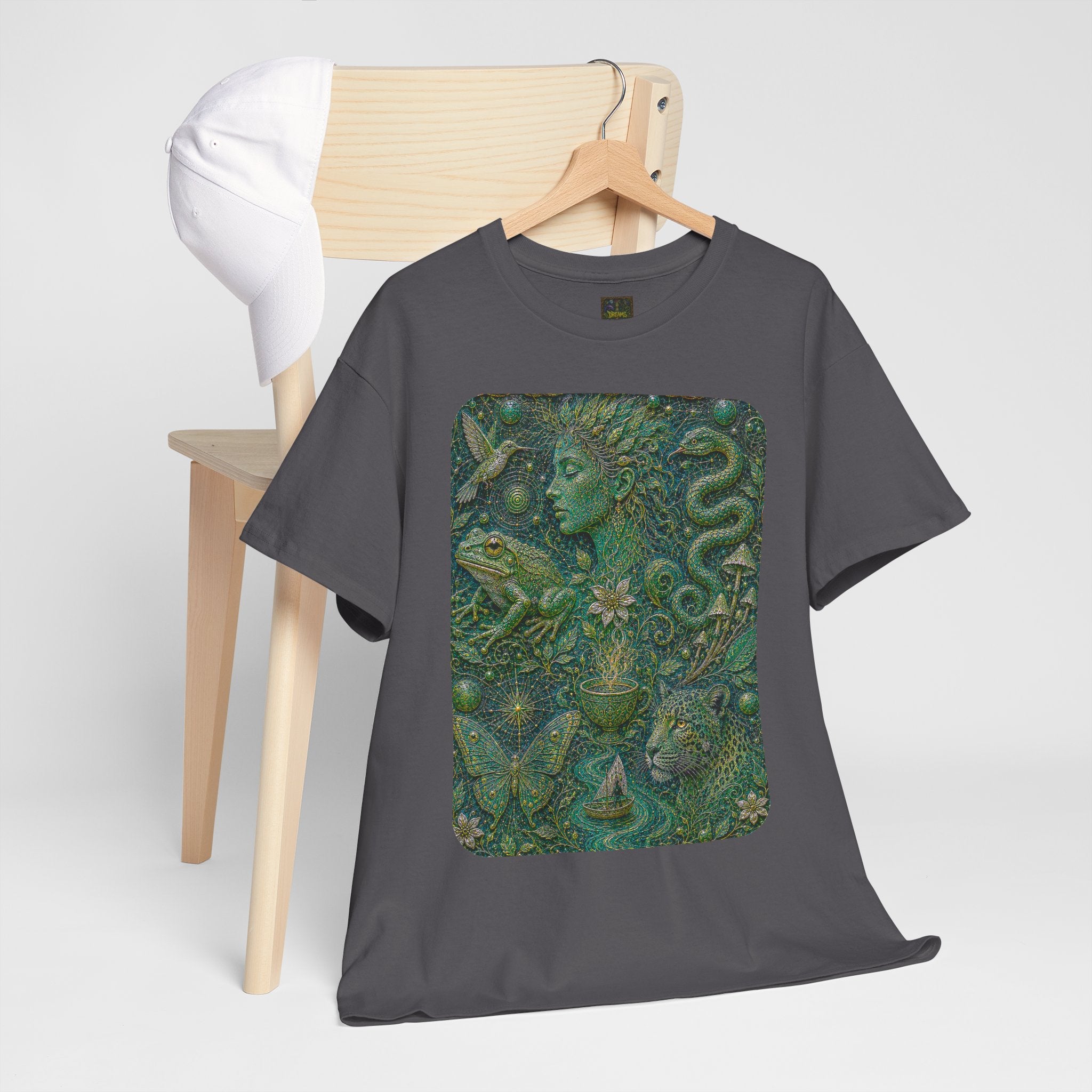 Ayahuasca - "Visions of the cosmos, whispers of the forest." T-Shirt