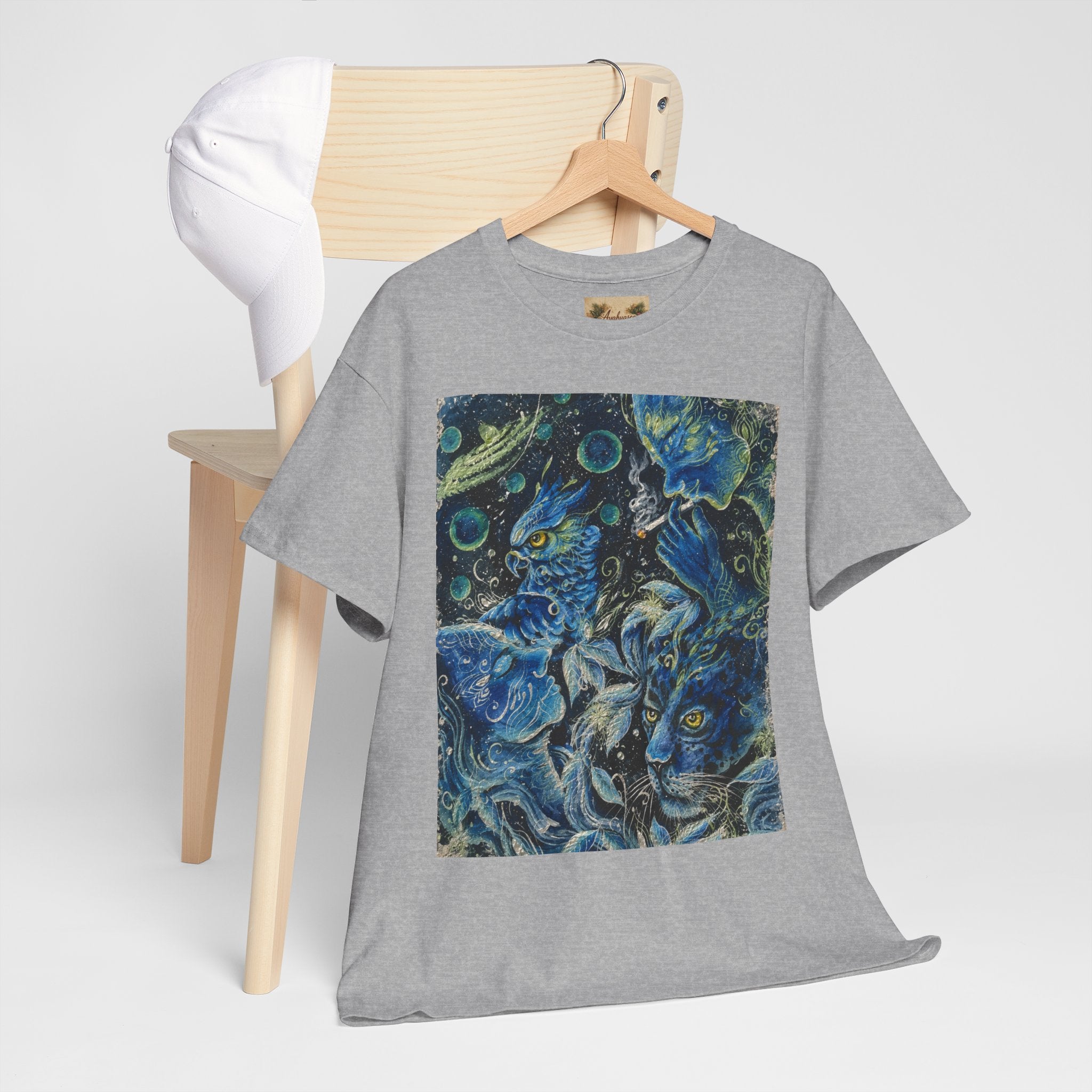 "Ayahuasca — The Vine of Visions. Where the past is remembered, the present revealed, and the foreseen unfolds." T-Shirt