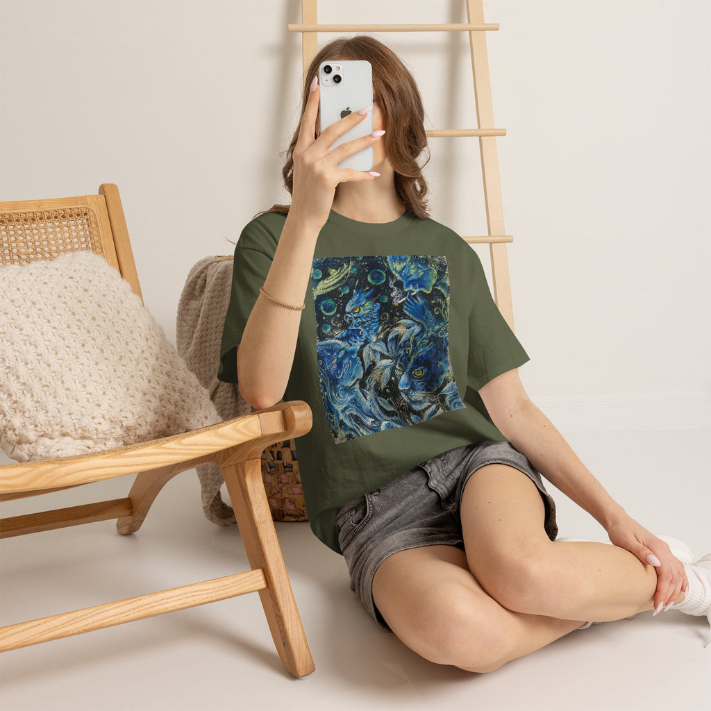 "Ayahuasca — The Vine of Visions. Where the past is remembered, the present revealed, and the foreseen unfolds." T-Shirt