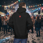 ESU Empire State University Hoodie — Collegiate Brown Pullover with Crest & Element Icons