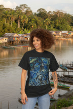 "Ayahuasca — The Vine of Visions. Where the past is remembered, the present revealed, and the foreseen unfolds." T-Shirt