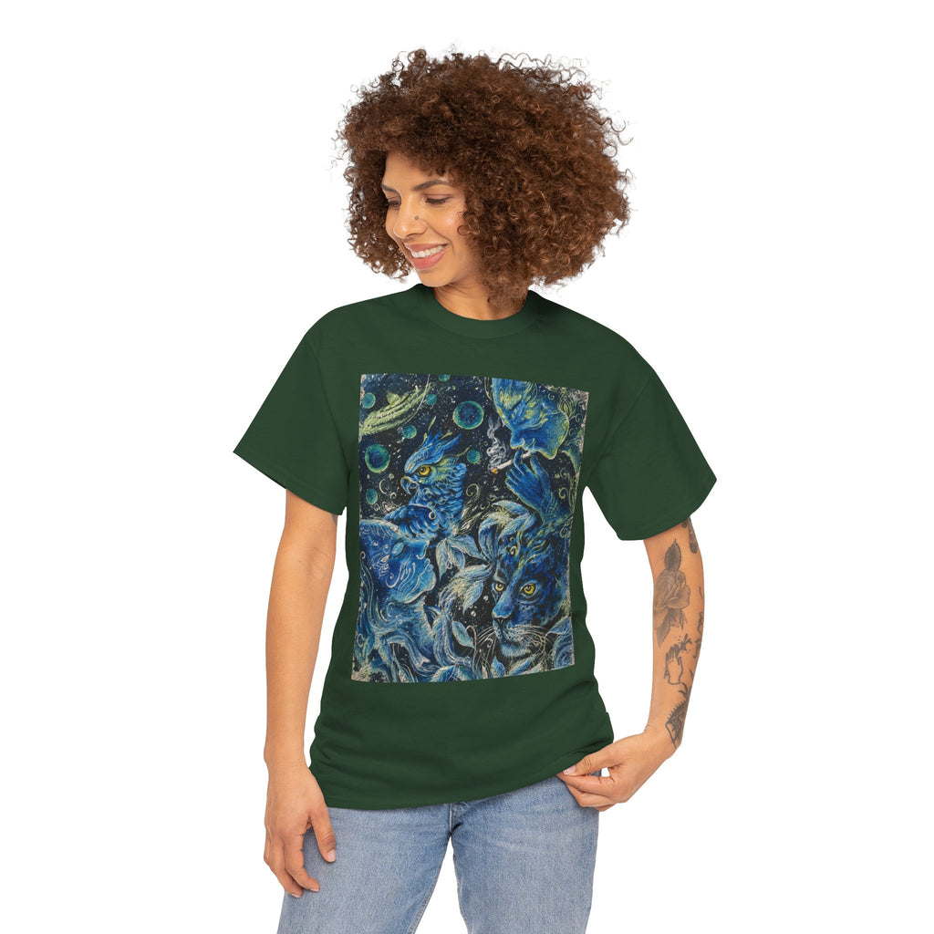 "Ayahuasca — The Vine of Visions. Where the past is remembered, the present revealed, and the foreseen unfolds." T-Shirt