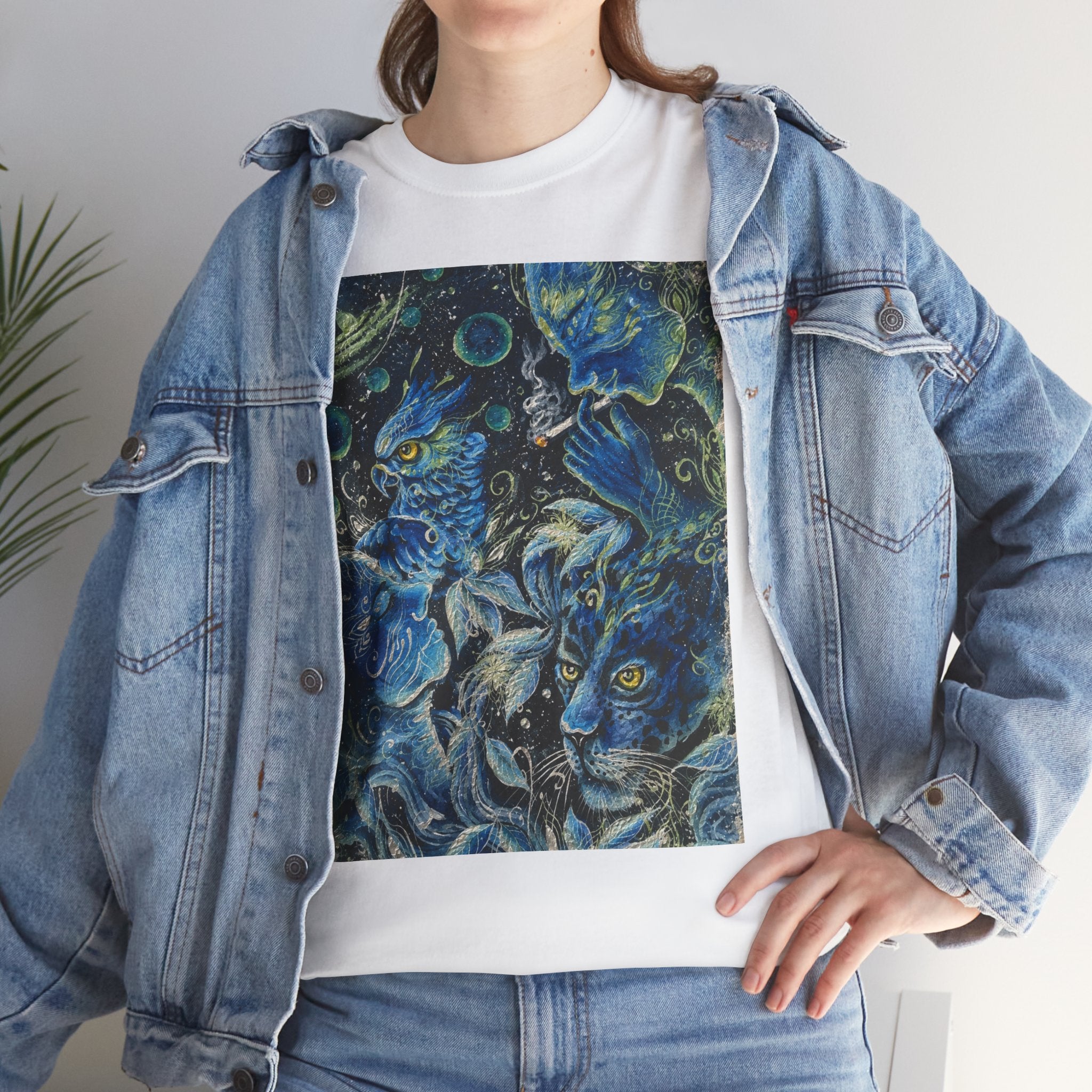 "Ayahuasca — The Vine of Visions. Where the past is remembered, the present revealed, and the foreseen unfolds." T-Shirt