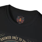 Mermaid "I Answer Only to the Tide" Graphic T-Shirt