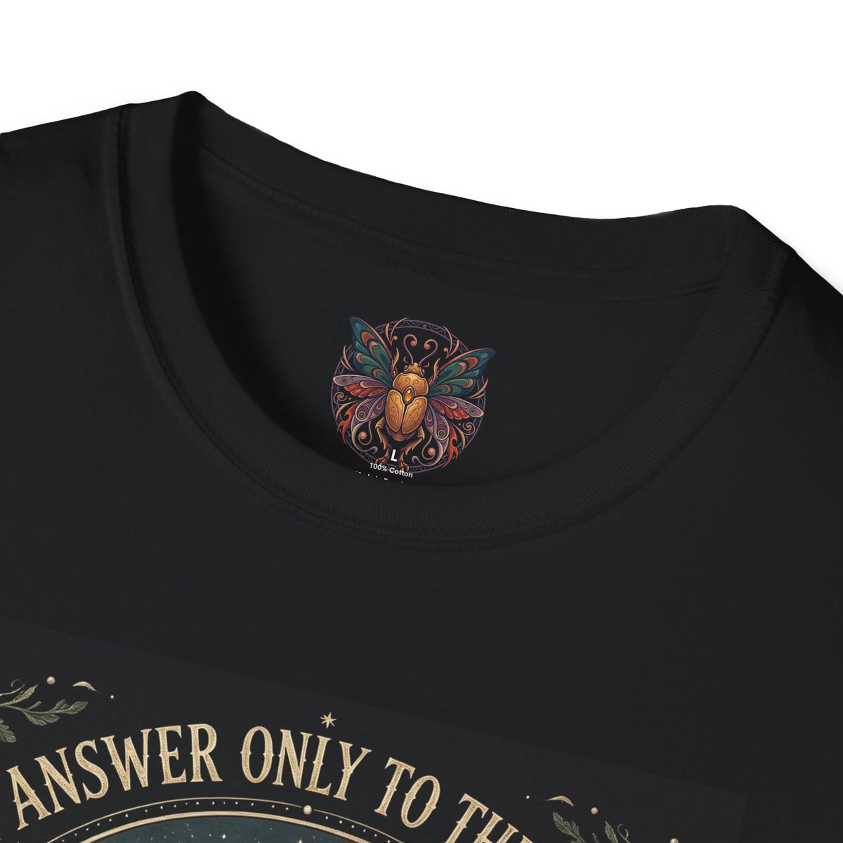 Mermaid "I Answer Only to the Tide" Graphic T-Shirt