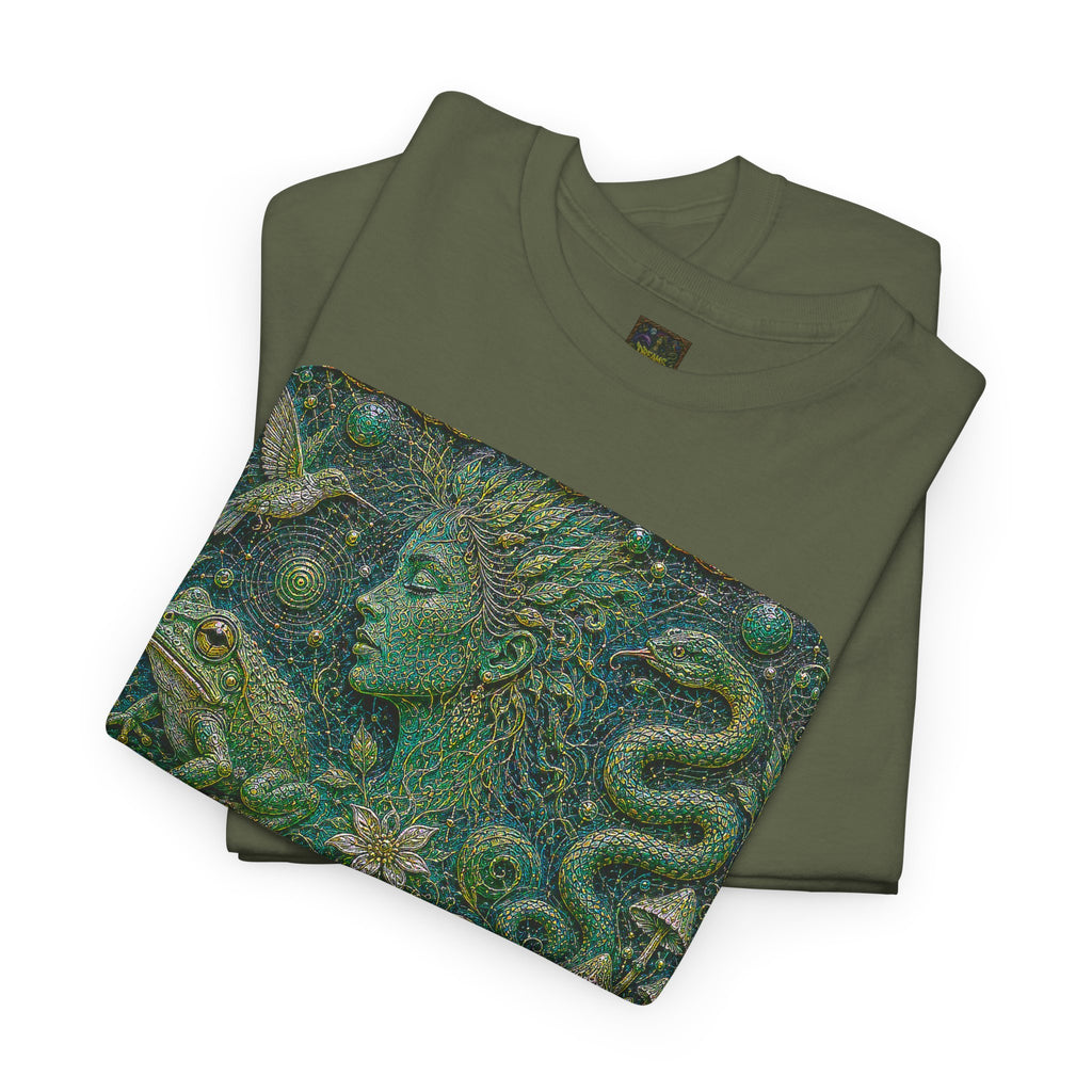 Ayahuasca - "Visions of the cosmos, whispers of the forest." T-Shirt