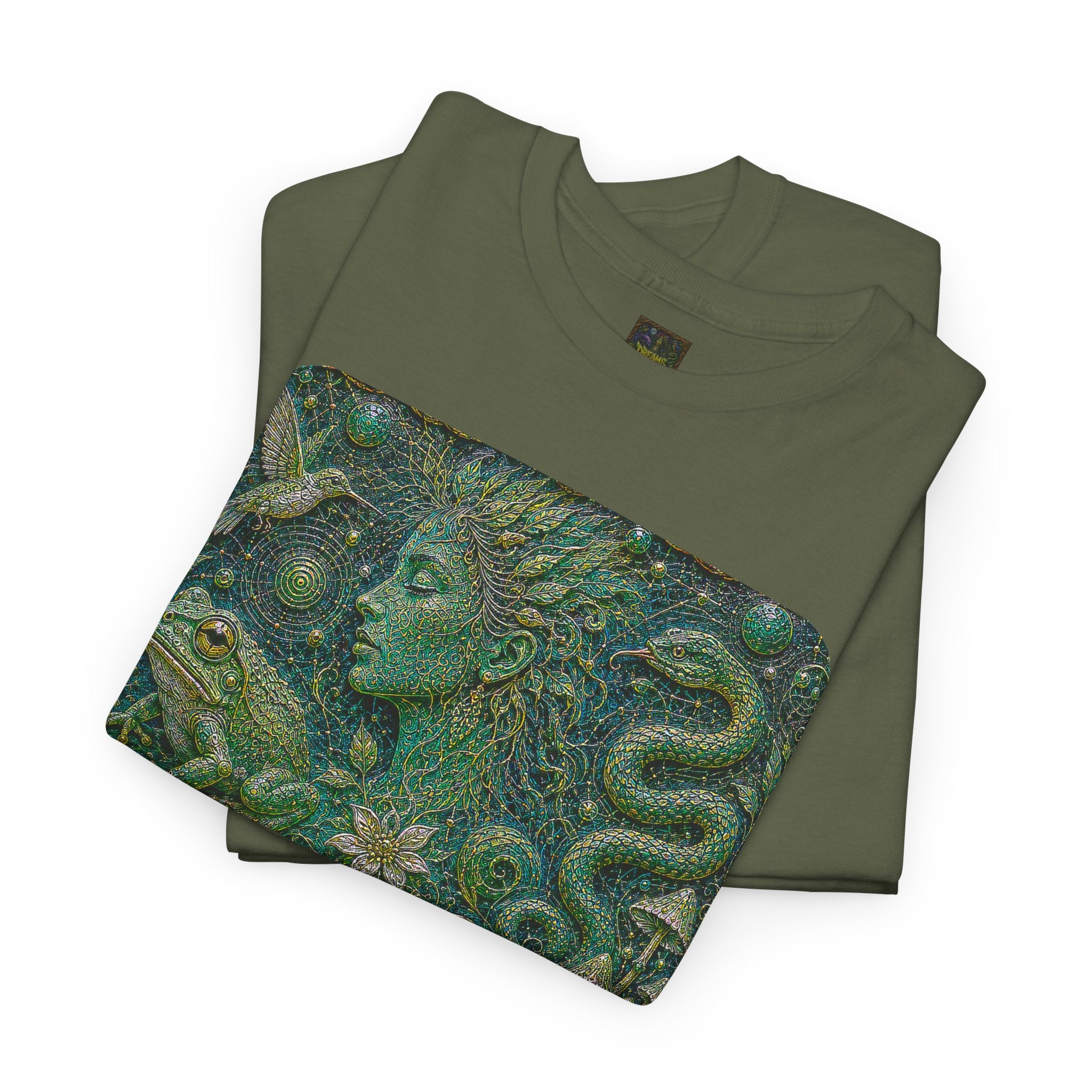 Ayahuasca - "Visions of the cosmos, whispers of the forest." T-Shirt