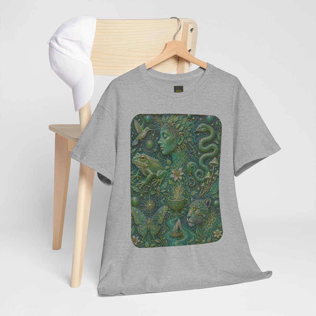 Ayahuasca - "Visions of the cosmos, whispers of the forest." T-Shirt
