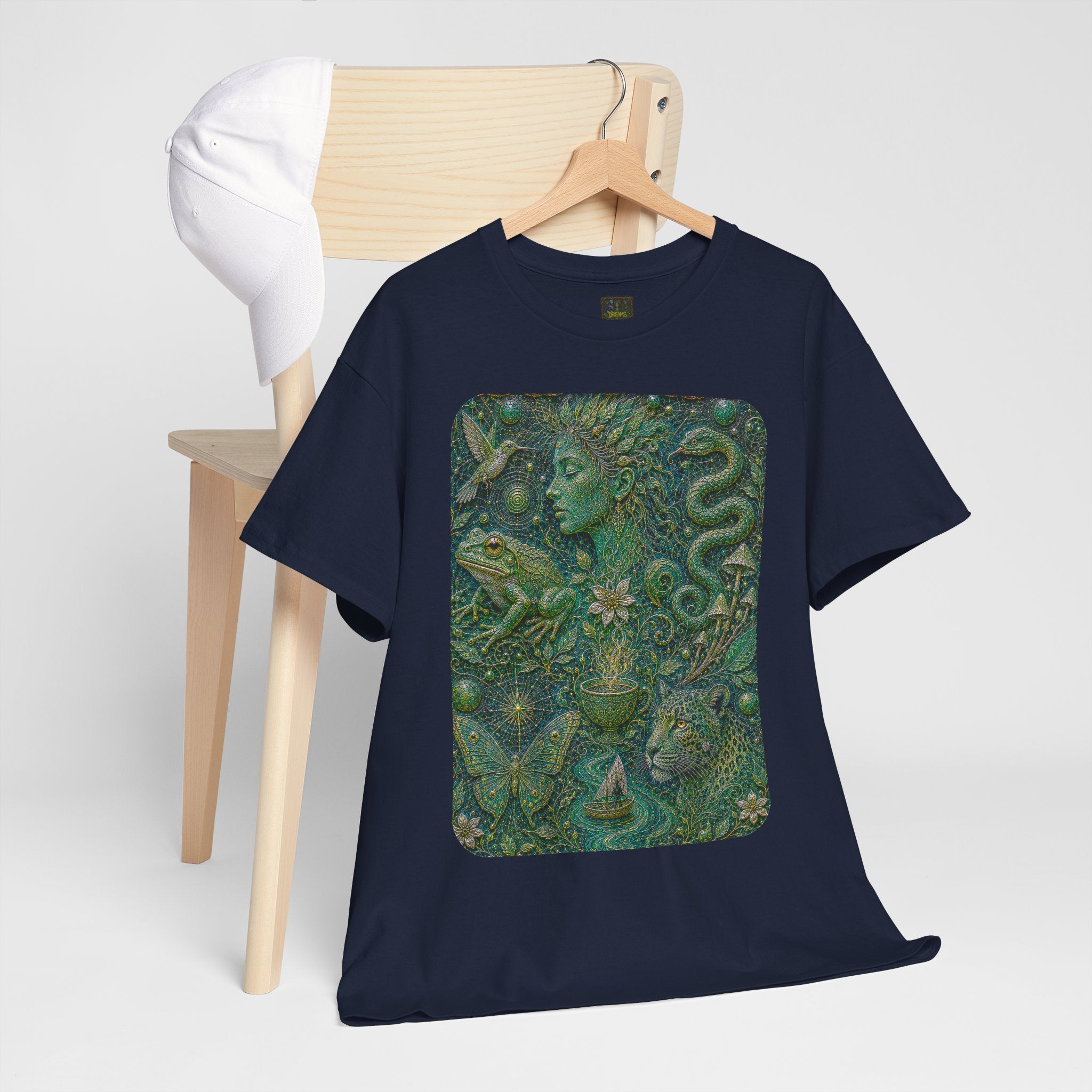 Ayahuasca - "Visions of the cosmos, whispers of the forest." T-Shirt