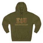 Three-Panel Fleece Hoodie