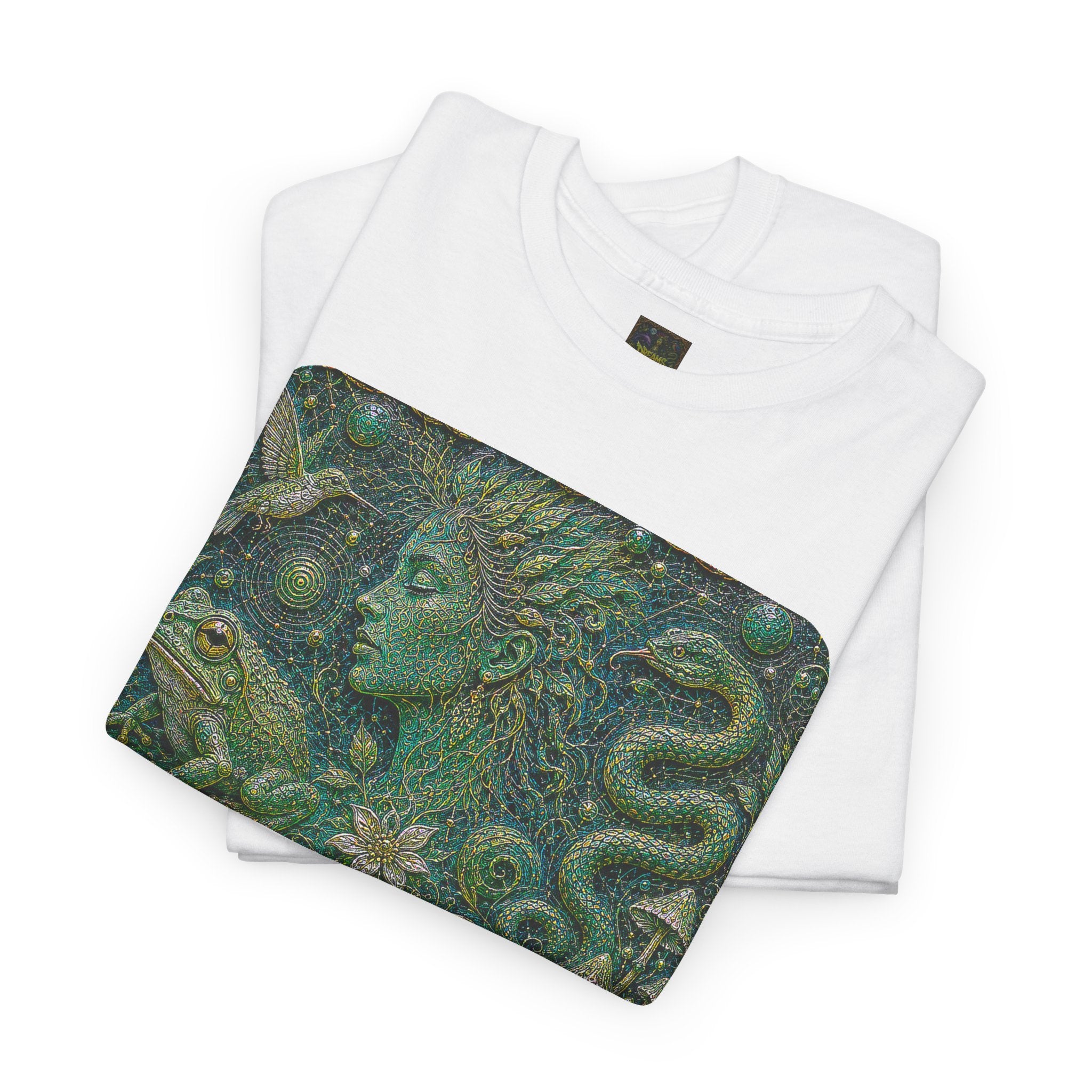 Ayahuasca - "Visions of the cosmos, whispers of the forest." T-Shirt