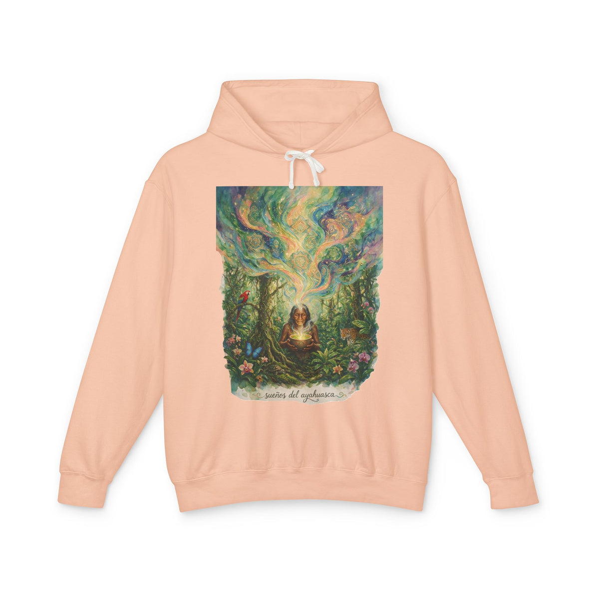Unisex Lightweight Hooded Sweatshirt