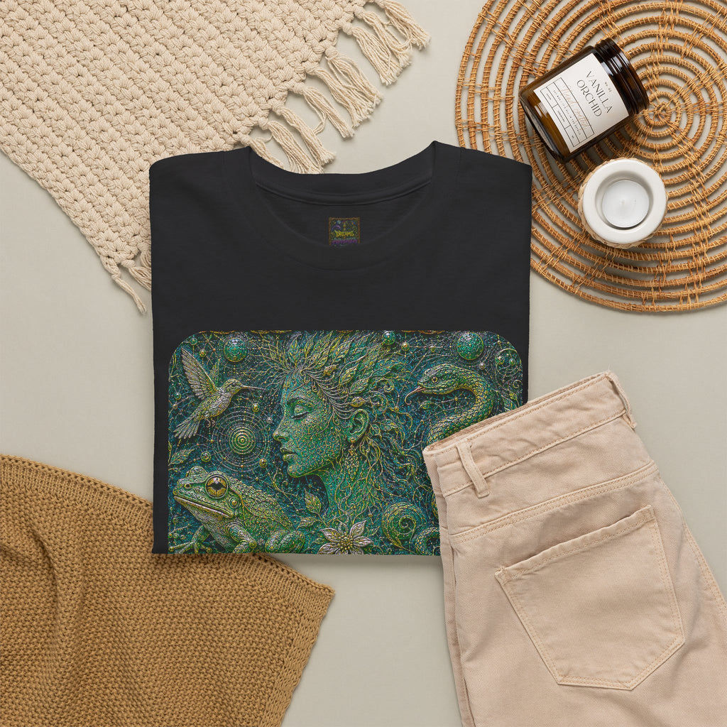 Ayahuasca - "Visions of the cosmos, whispers of the forest." T-Shirt