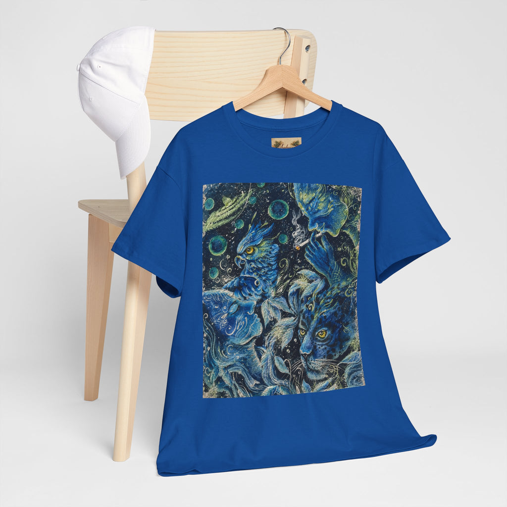 "Ayahuasca — The Vine of Visions. Where the past is remembered, the present revealed, and the foreseen unfolds." T-Shirt