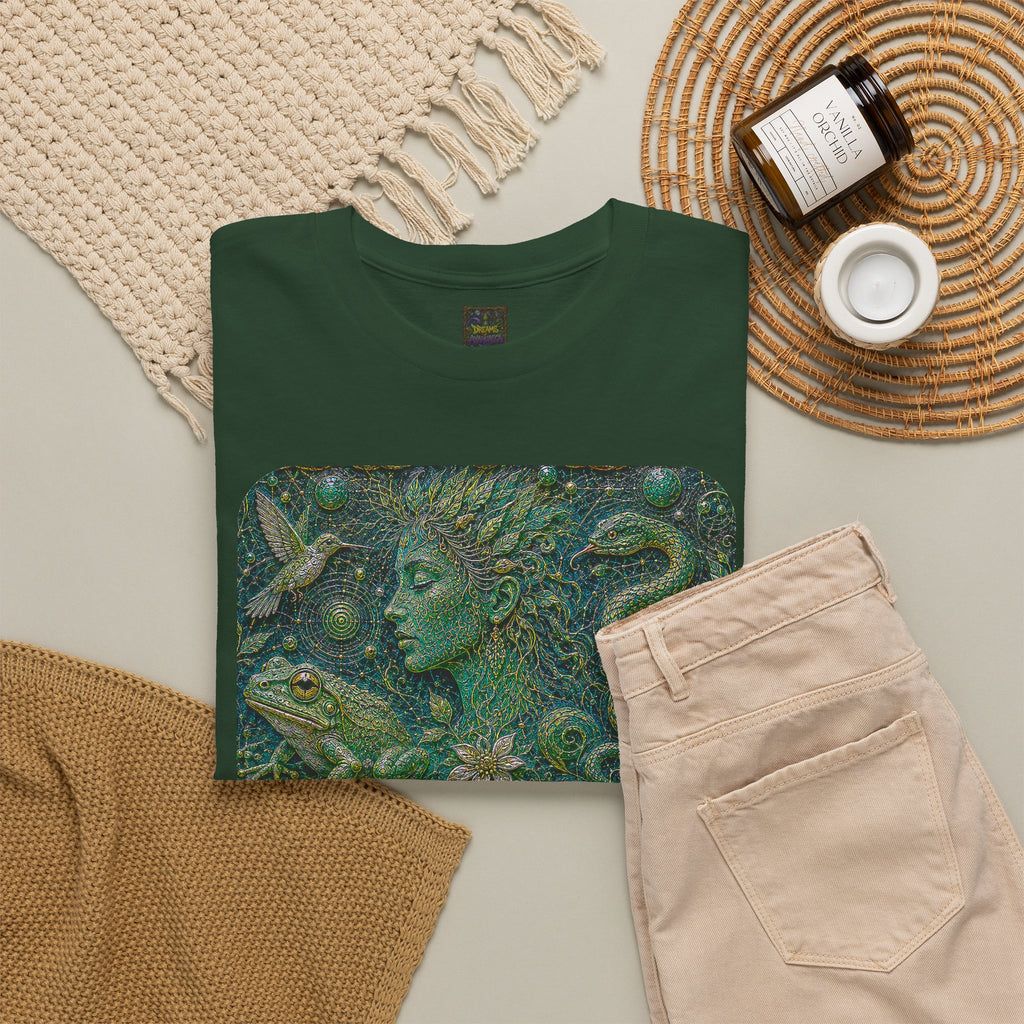 Ayahuasca - "Visions of the cosmos, whispers of the forest." T-Shirt