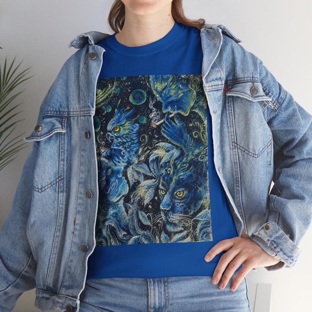 "Ayahuasca — The Vine of Visions. Where the past is remembered, the present revealed, and the foreseen unfolds." T-Shirt