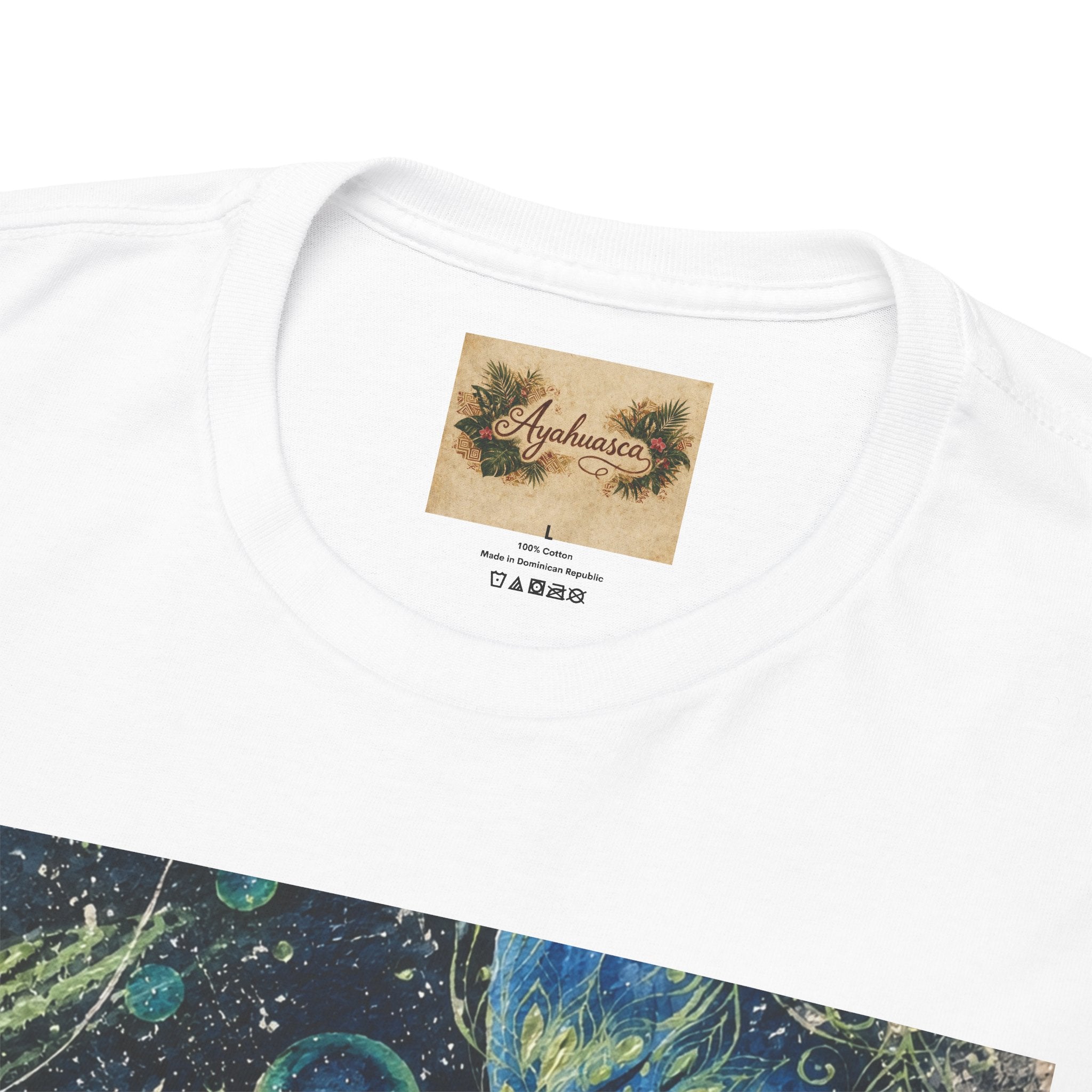 "Ayahuasca — The Vine of Visions. Where the past is remembered, the present revealed, and the foreseen unfolds." T-Shirt