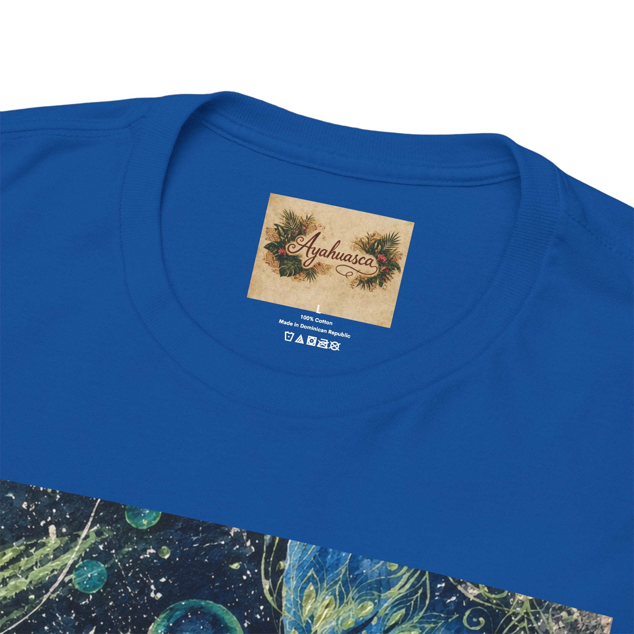 "Ayahuasca — The Vine of Visions. Where the past is remembered, the present revealed, and the foreseen unfolds." T-Shirt