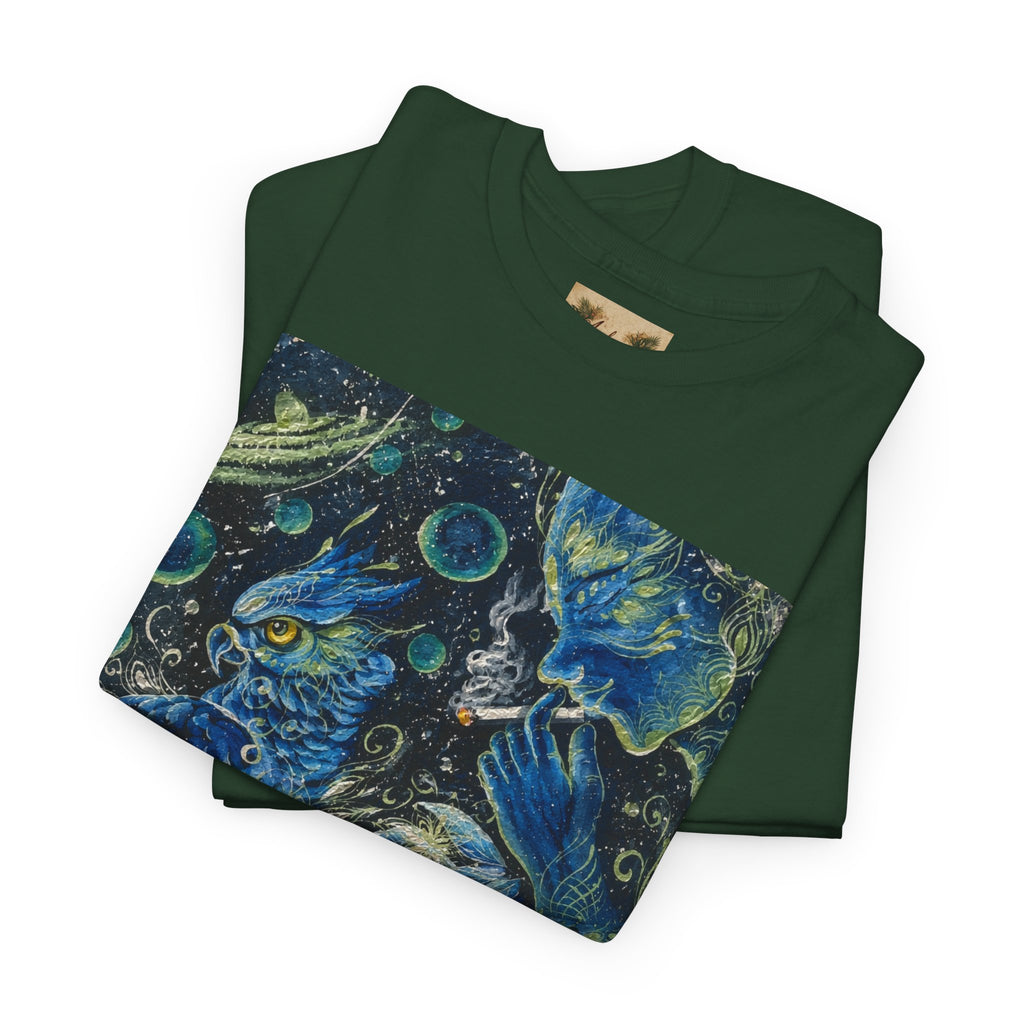 "Ayahuasca — The Vine of Visions. Where the past is remembered, the present revealed, and the foreseen unfolds." T-Shirt