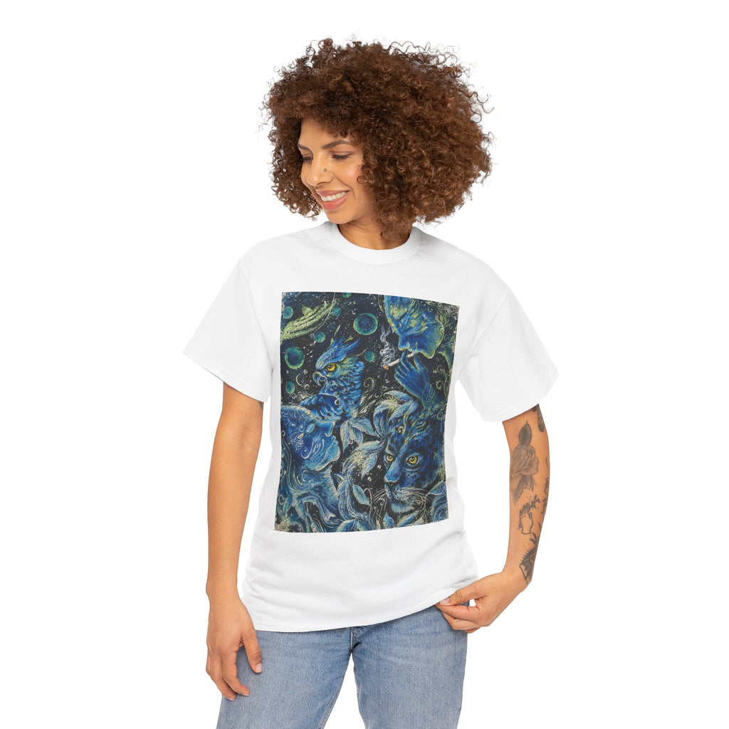 "Ayahuasca — The Vine of Visions. Where the past is remembered, the present revealed, and the foreseen unfolds." T-Shirt