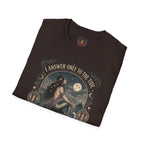 Mermaid "I Answer Only to the Tide" Graphic T-Shirt