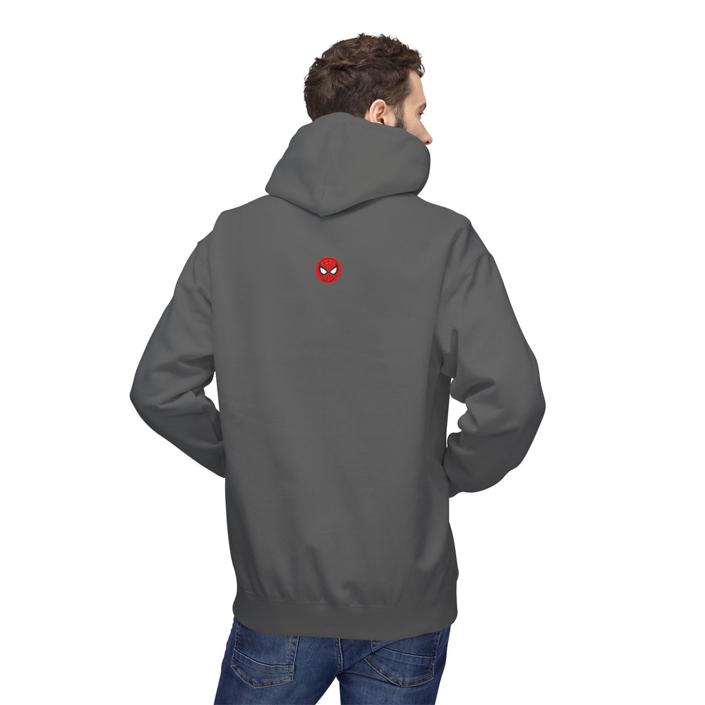 ESU Empire State University Hoodie — Collegiate Brown Pullover with Crest & Element Icons