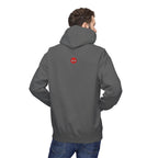 ESU Empire State University Hoodie — Collegiate Brown Pullover with Crest & Element Icons