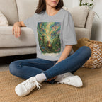 Mystical Forest Art T-Shirt — 'The Secrets of Light' Illustration