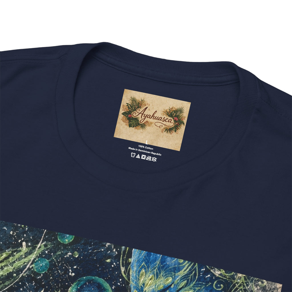 "Ayahuasca — The Vine of Visions. Where the past is remembered, the present revealed, and the foreseen unfolds." T-Shirt