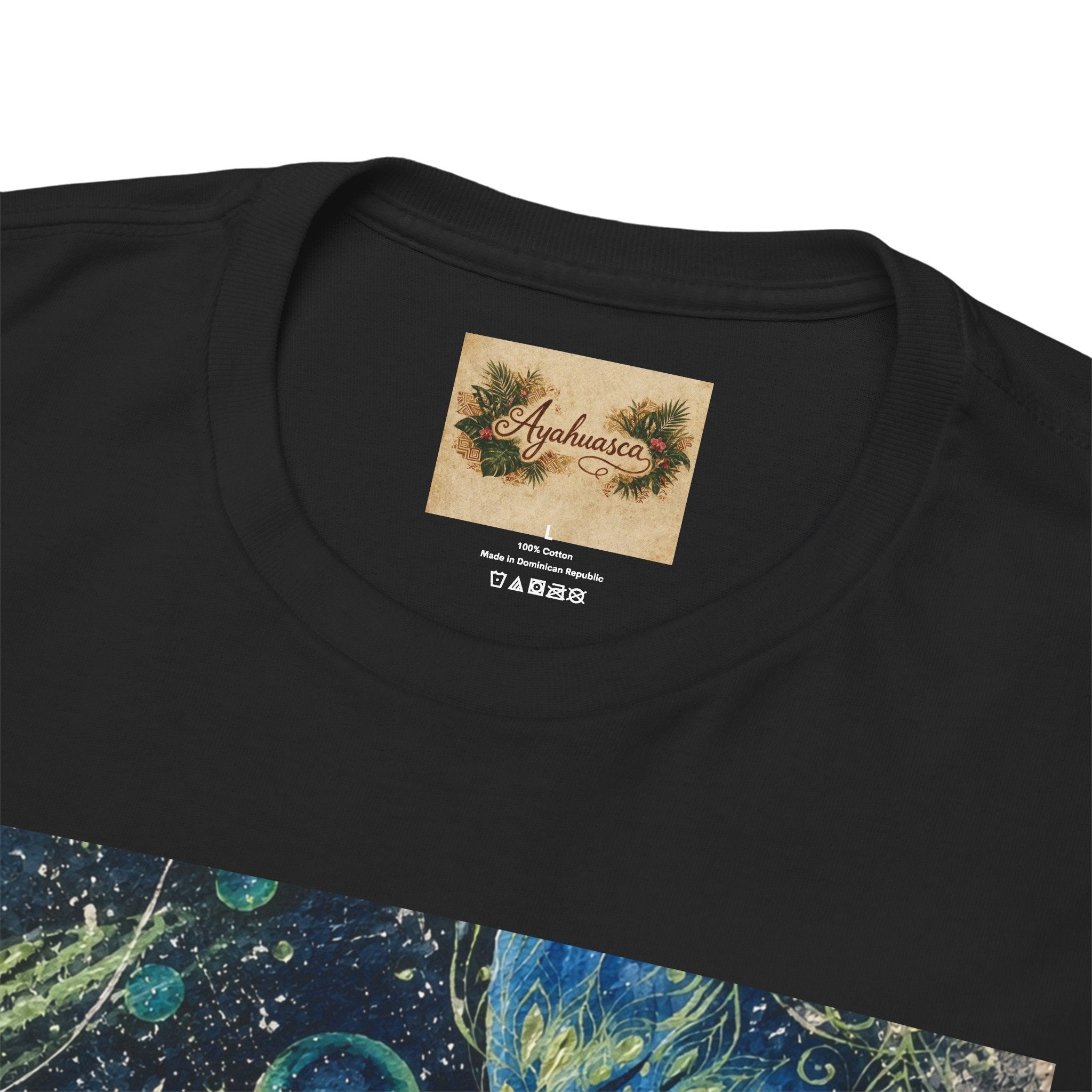 "Ayahuasca — The Vine of Visions. Where the past is remembered, the present revealed, and the foreseen unfolds." T-Shirt