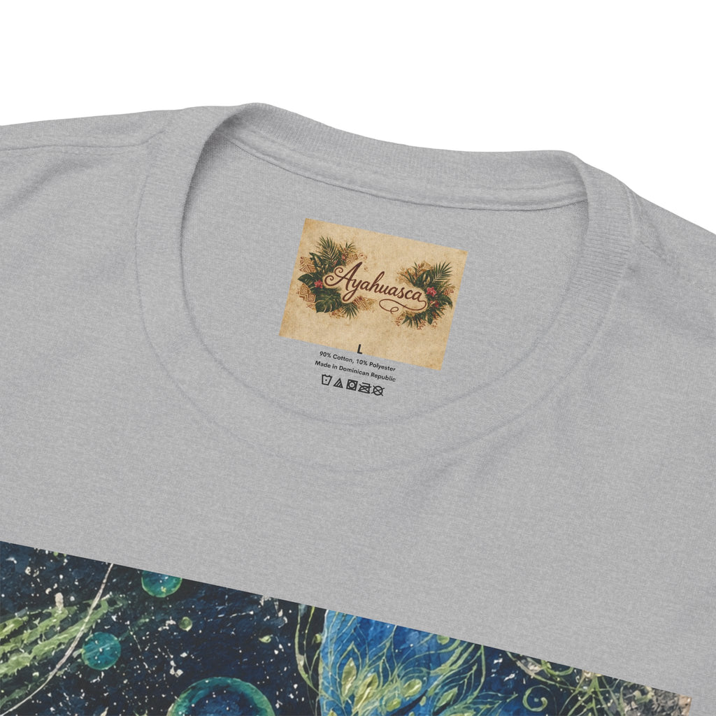 "Ayahuasca — The Vine of Visions. Where the past is remembered, the present revealed, and the foreseen unfolds." T-Shirt