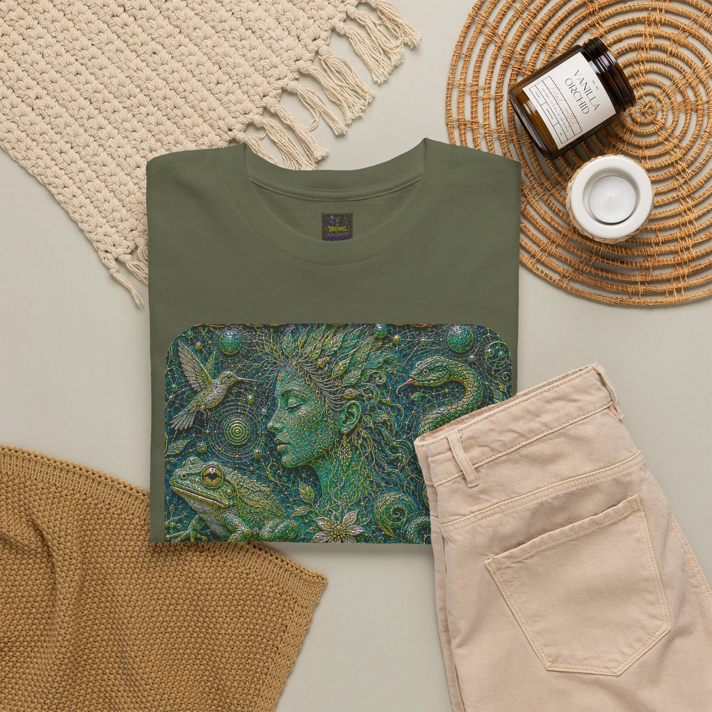 Ayahuasca - "Visions of the cosmos, whispers of the forest." T-Shirt