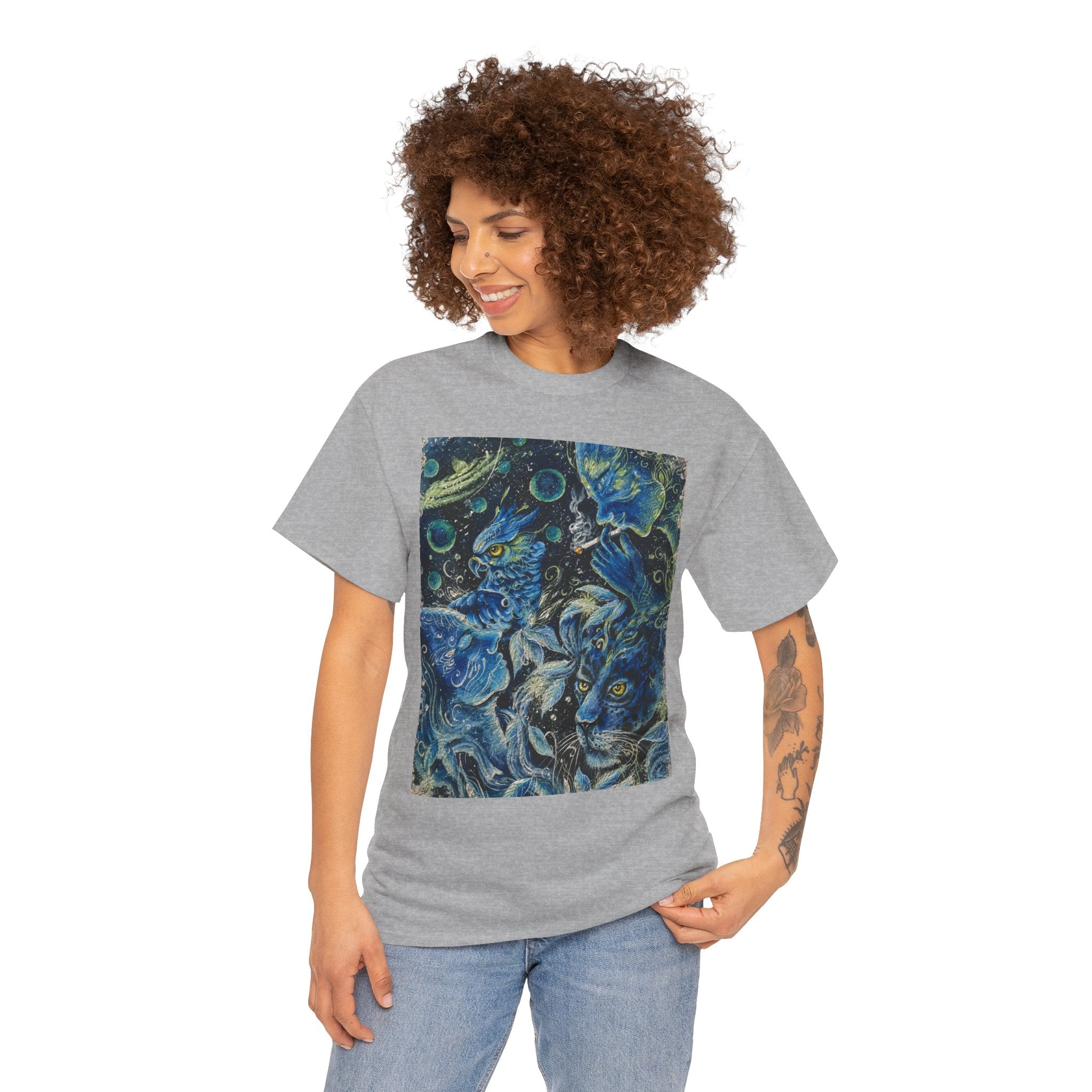 "Ayahuasca — The Vine of Visions. Where the past is remembered, the present revealed, and the foreseen unfolds." T-Shirt
