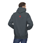 ESU Empire State University Hoodie — Collegiate Brown Pullover with Crest & Element Icons