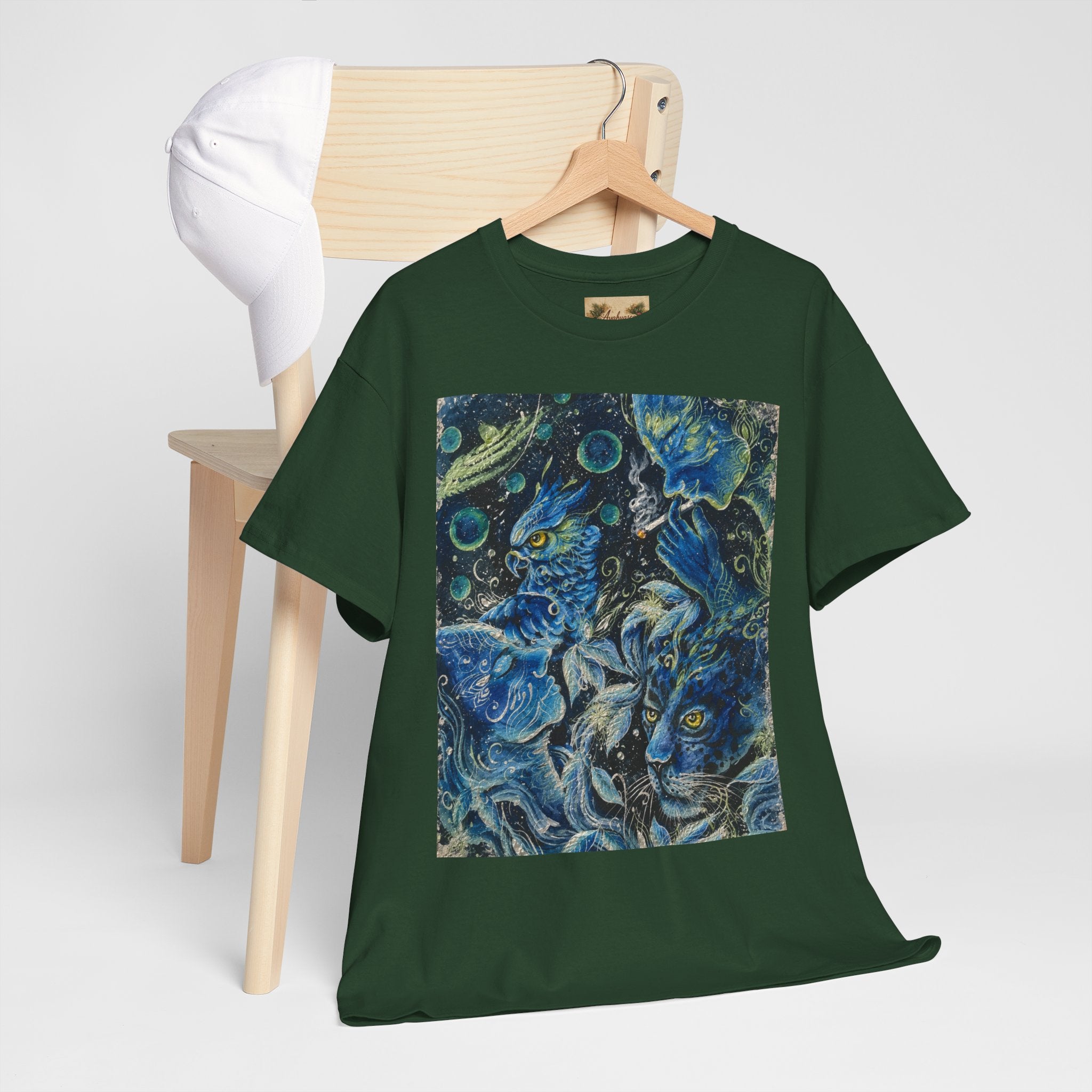 "Ayahuasca — The Vine of Visions. Where the past is remembered, the present revealed, and the foreseen unfolds." T-Shirt