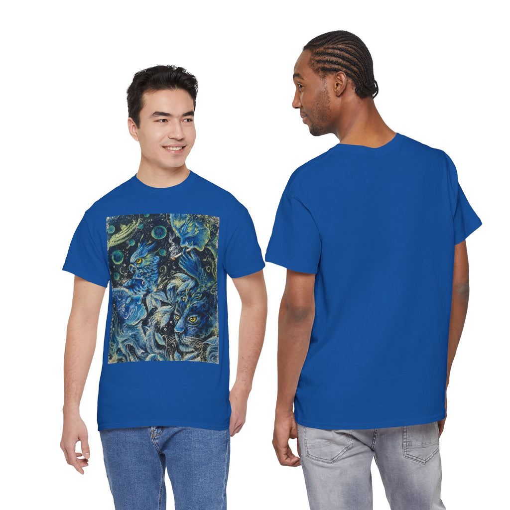 "Ayahuasca — The Vine of Visions. Where the past is remembered, the present revealed, and the foreseen unfolds." T-Shirt