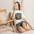 "See the world not with eyes, but with the soul." Ayahuasca  T-Shirt — Mystic Mandala & Shamanic Portrait Graphic