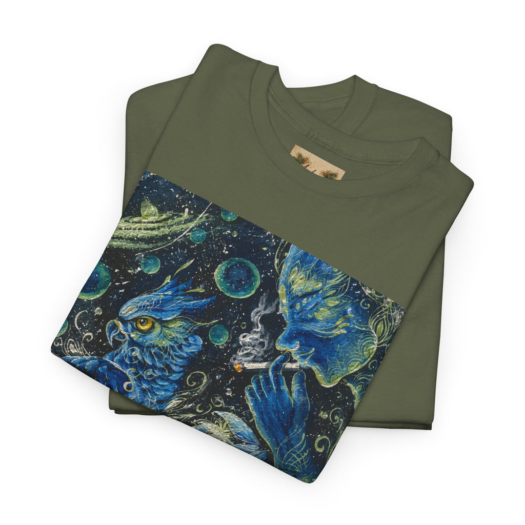"Ayahuasca — The Vine of Visions. Where the past is remembered, the present revealed, and the foreseen unfolds." T-Shirt