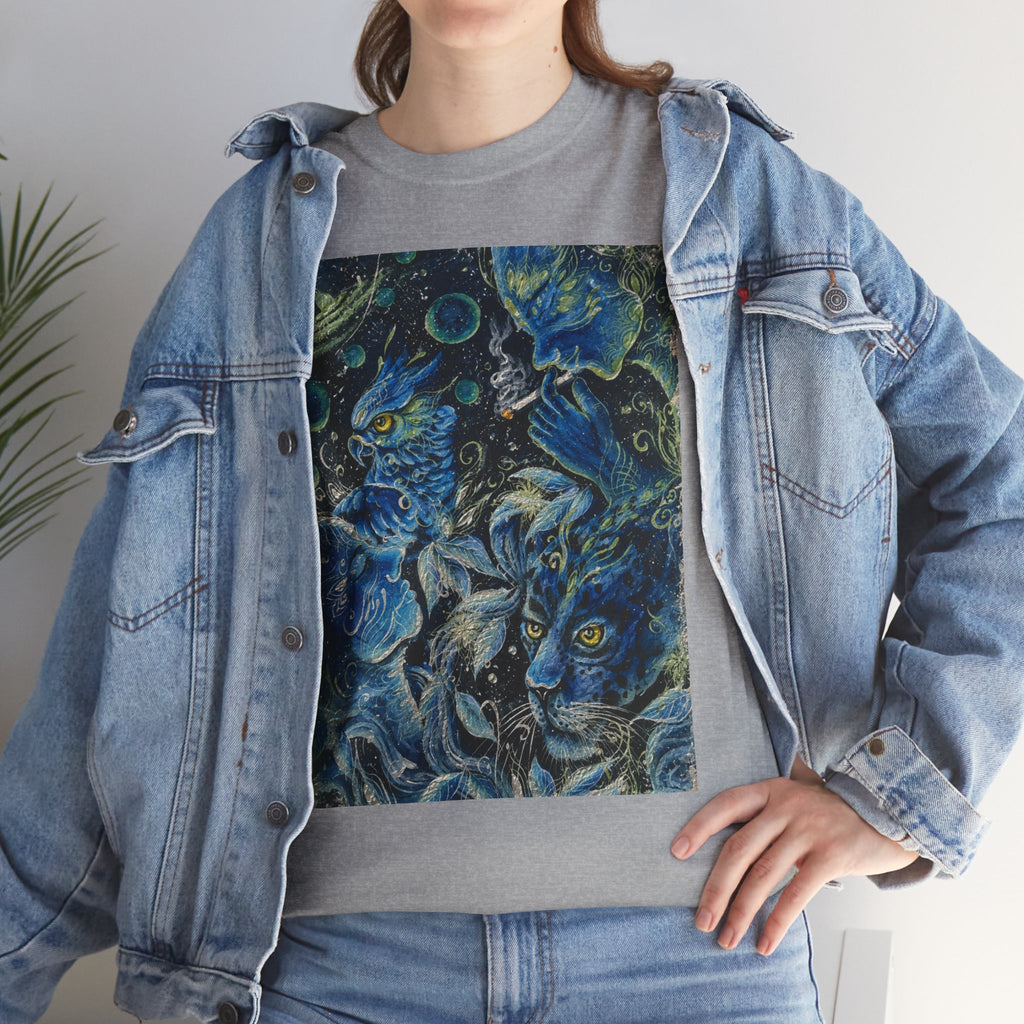 "Ayahuasca — The Vine of Visions. Where the past is remembered, the present revealed, and the foreseen unfolds." T-Shirt