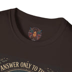Mermaid "I Answer Only to the Tide" Graphic T-Shirt