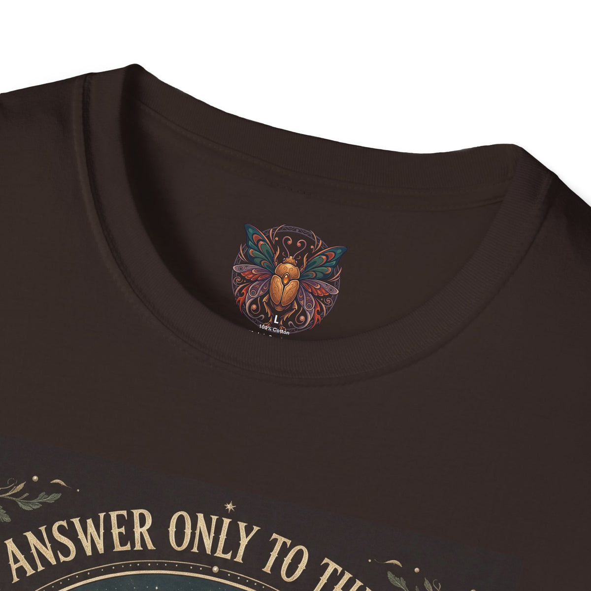 Mermaid "I Answer Only to the Tide" Graphic T-Shirt