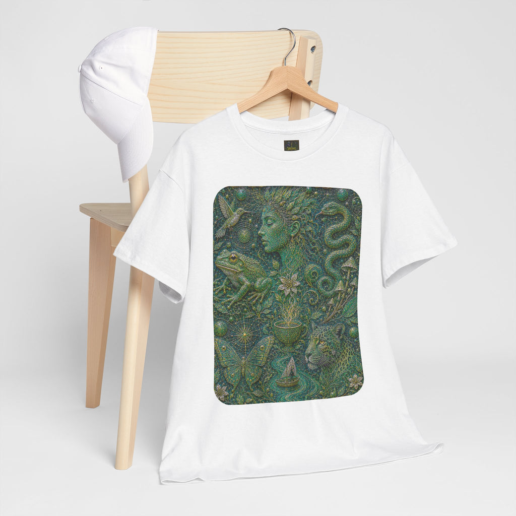 Ayahuasca - "Visions of the cosmos, whispers of the forest." T-Shirt