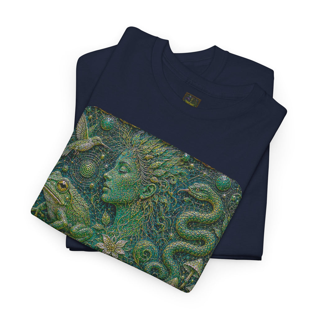 Ayahuasca - "Visions of the cosmos, whispers of the forest." T-Shirt