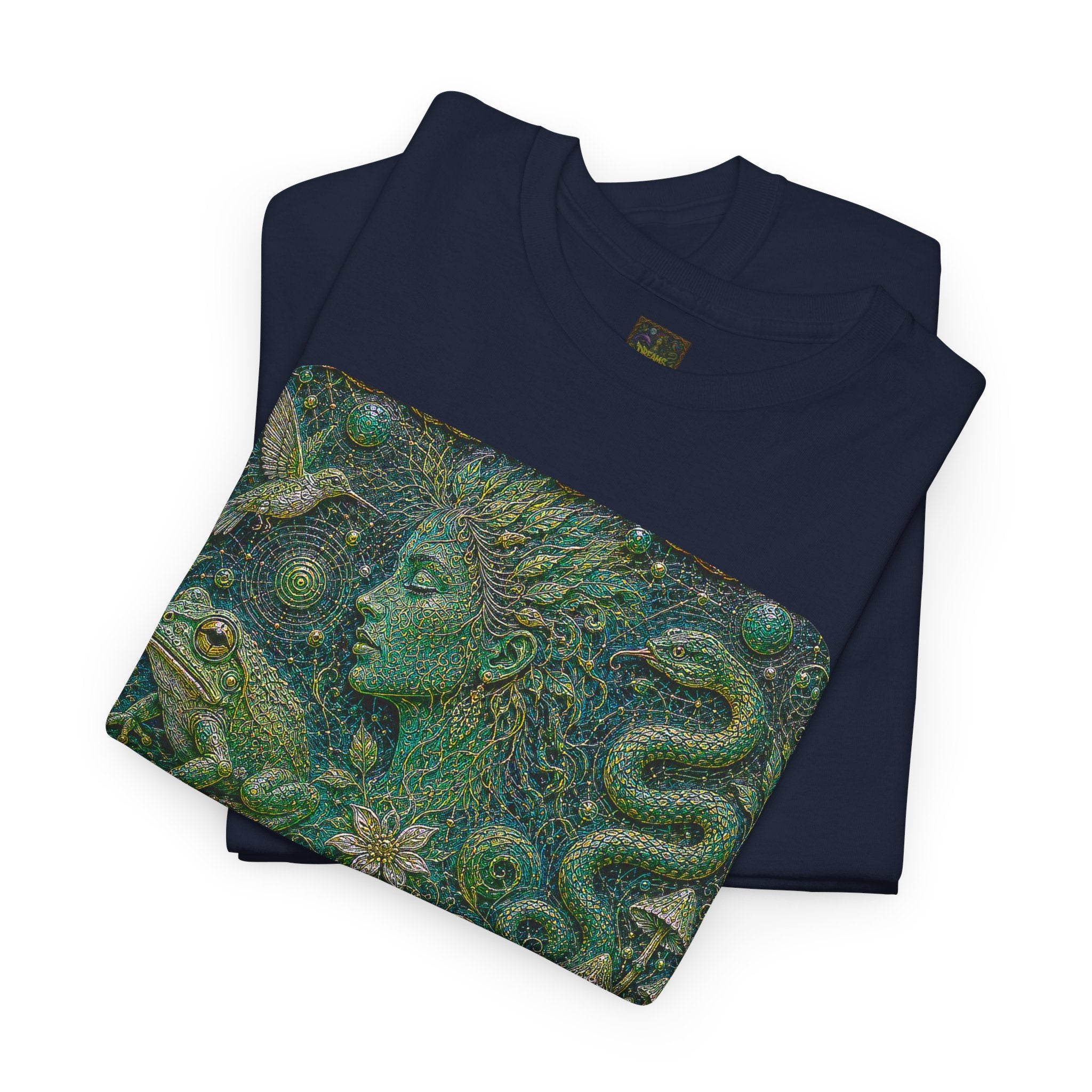 Ayahuasca - "Visions of the cosmos, whispers of the forest." T-Shirt