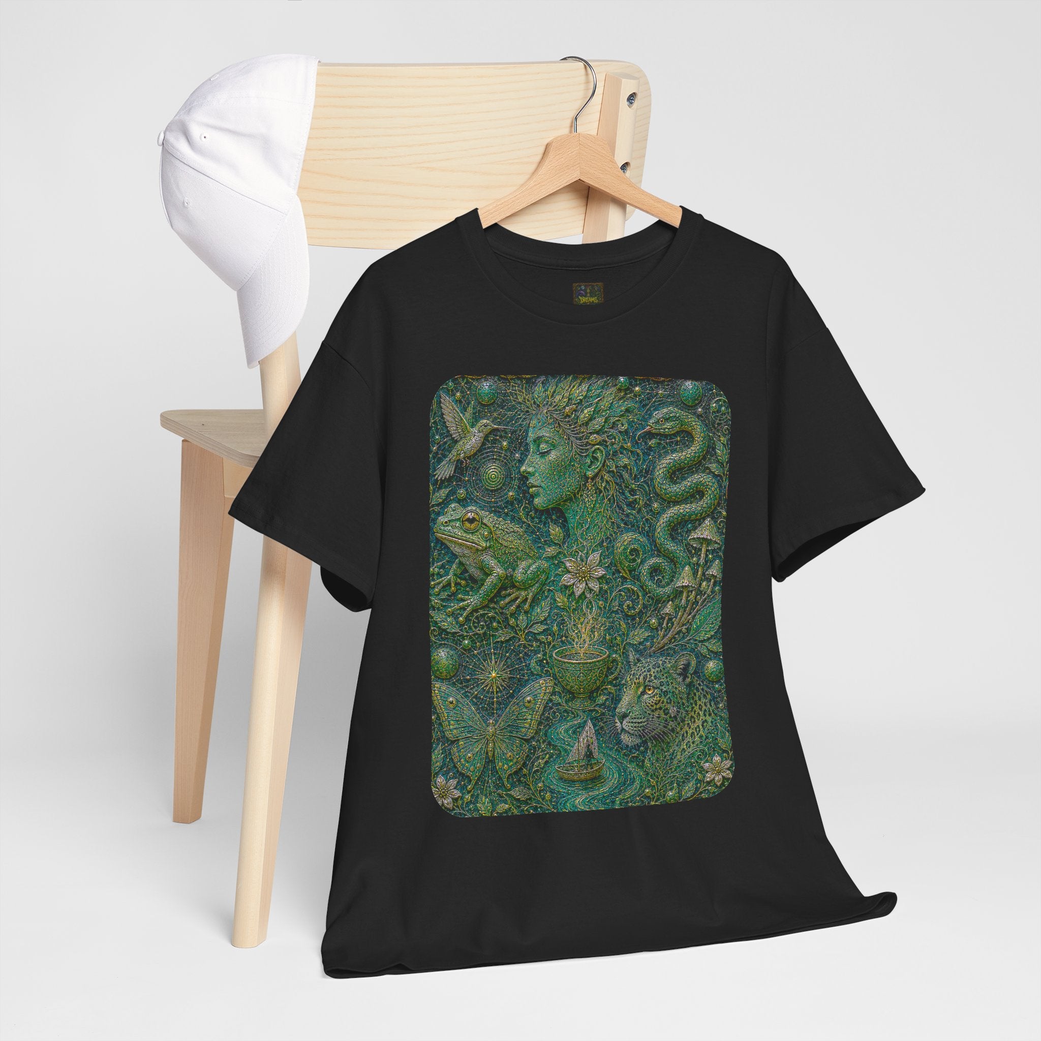 Ayahuasca - "Visions of the cosmos, whispers of the forest." T-Shirt