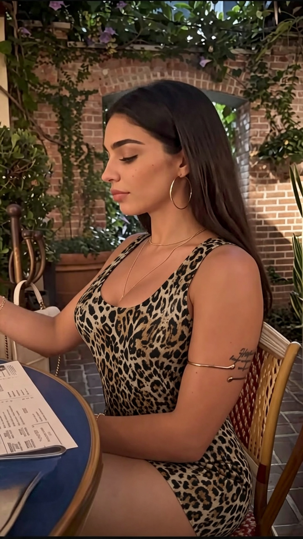 Leopard Print Racerback Dress — Women's Animal Print Summer Dress
