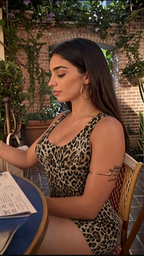 Leopard Print Racerback Dress — Women's Animal Print Summer Dress